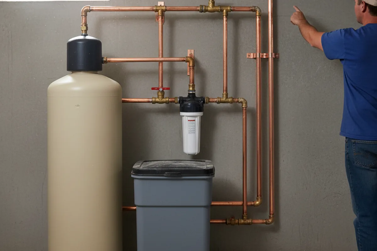 Whole-house water treatment system installed in Pickens